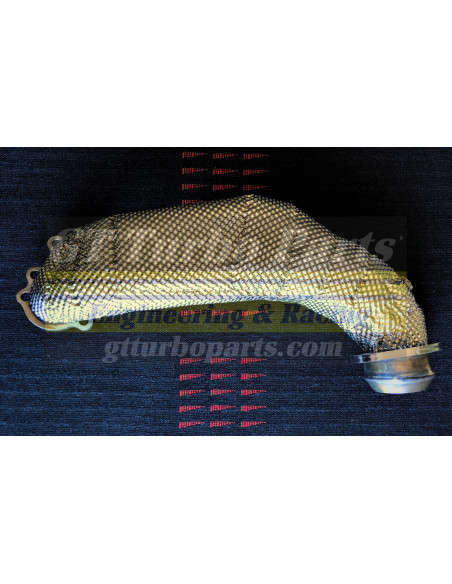 Splitted flow downpipe EVO-2 with thermal screen