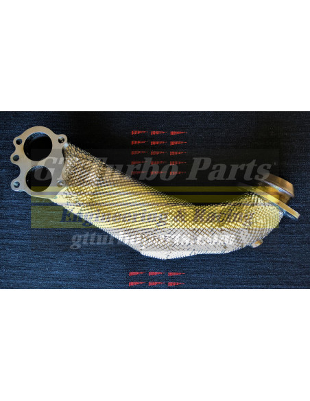 Splitted flow downpipe EVO-2 with thermal screen