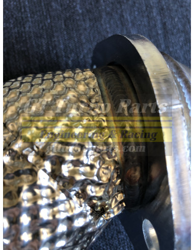 Splitted flow downpipe EVO-2 with thermal screen