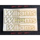Autocollants latéraux "Williams" (x2)