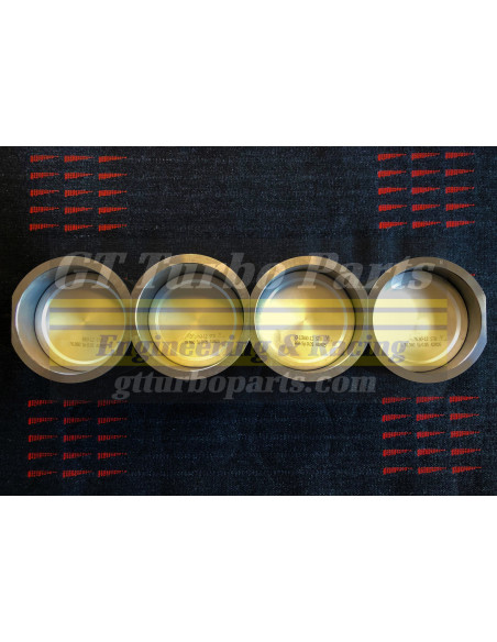 77.00mm Flat pistons and liners for 1.6L kit