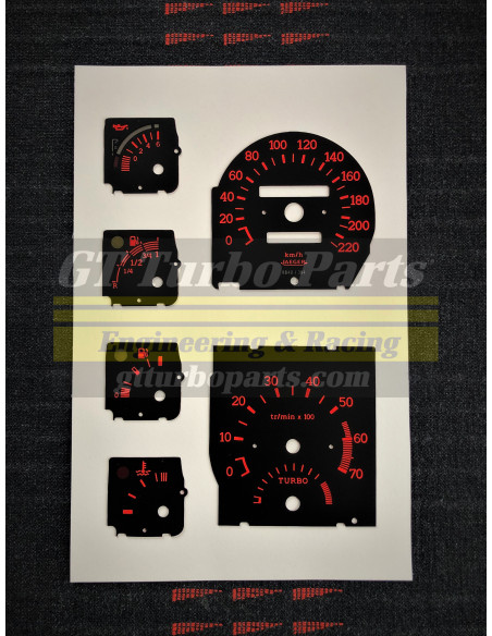 Dash Dials. EU version. Phase 1 and Phase 2