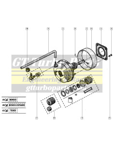 Adjustable brake servo 7701349761 2