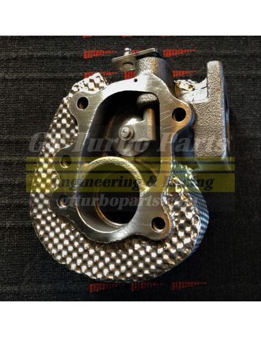 turbine housing with thermal protection