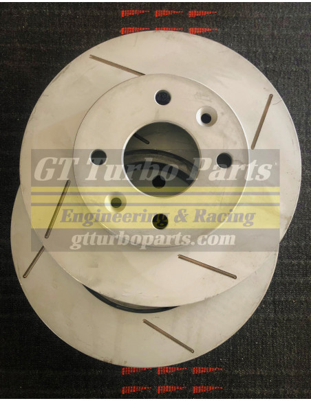 Front slotted brake discs