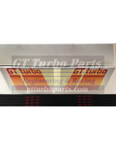 Laminated side decals GT Turbo Ph1 and Ph2. All colors.