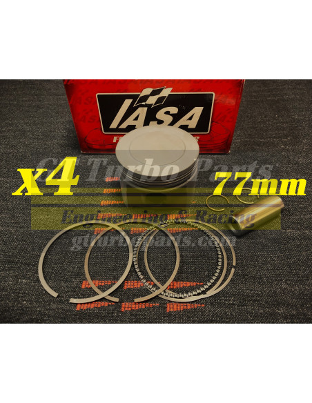 Ø77.00mm IASA forged pistons (1.434 - 1.564cc).