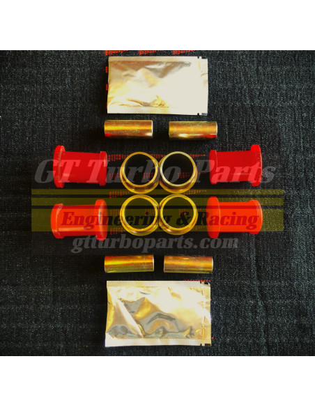 Polyurethane silentblock kit for wishbones