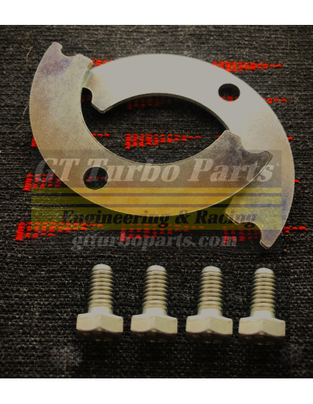 Bridas anclaje turbo a caracola