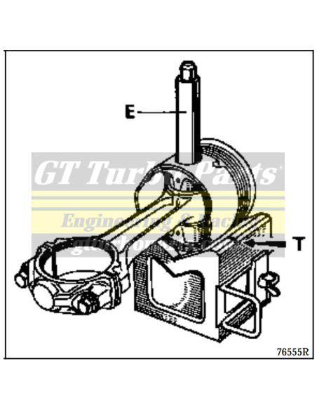Service d'installation de bielle-piston (x1 set 4 pistons)