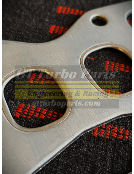 Junta metálica de colectores