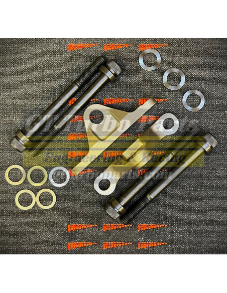 Rocker shaft forged supports
