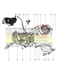 JB3 & JC5 Gearbox cap o-ring seal 8200117602 2