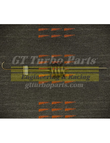 Rear brake pressure compensator spring