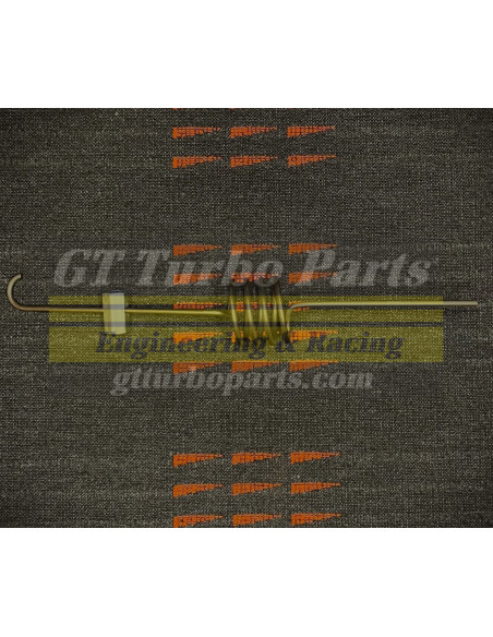 Rear brake pressure compensator spring