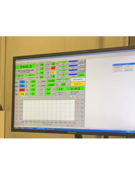 Reconstrucción de motor con rodaje y comprobación en banco.