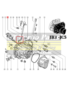 Tubo de goma respiradero caja de cambios JB3 y JC5 7700697780 313811463R 2