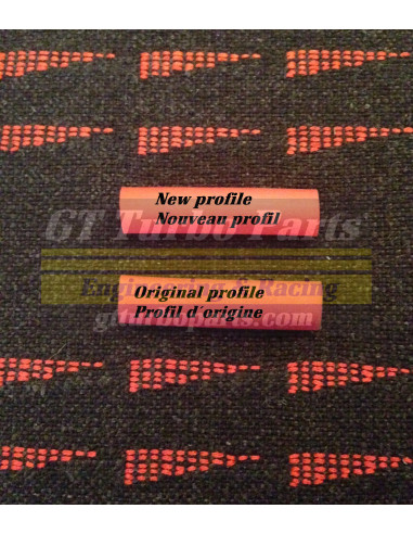 Goma Perfil parachoques Fase 1 (Del + Tras).