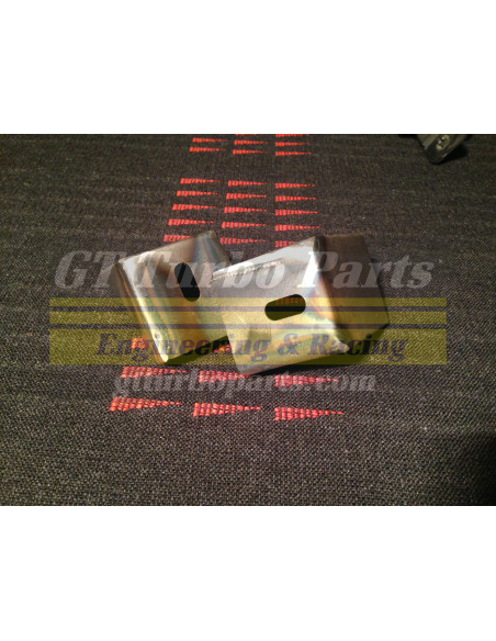 Pareja de soportes laterales de paragolpes delantero