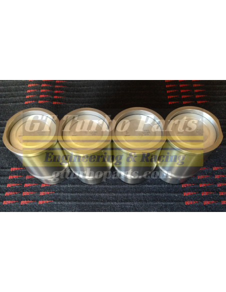 4 pistons, segments, boulons et chemises STD 76.00mm