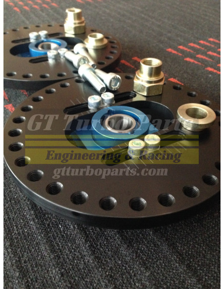 2 Piece Adjustable top mounts.