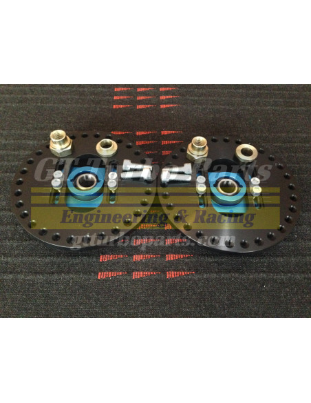 2 Piece Adjustable top mounts.