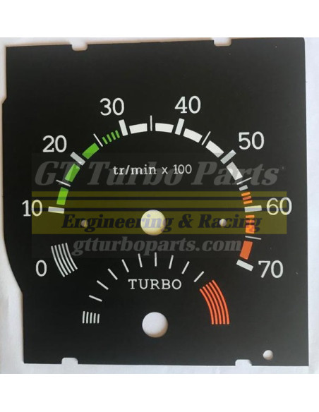 R11 Turbo dash dials
