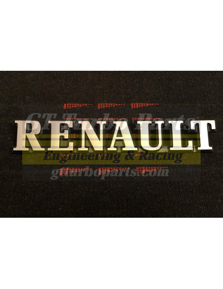 Rear boot "Renault" badge