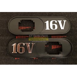 Set of 2 side badges "16V" (x2)