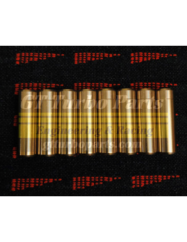 Bronze valve guides. Set of 8.