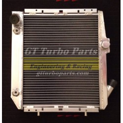 55mm thickness aluminum radiator with built-in oil cooler