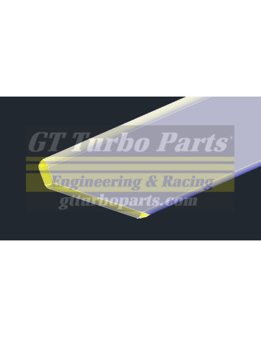 Phase 2 bumper strips. Front and Rear set.