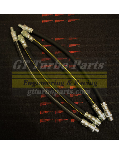 Juego completo de latiguillos standard (Delanteros + Traseros).