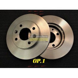 Front brake disc set of 2. (Select additional options).