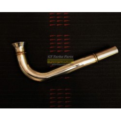 Stainless steel exhaust elbow