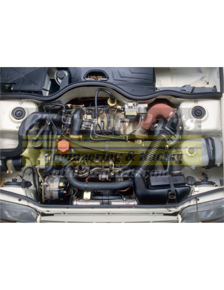 Reconstrucción de motor con rodaje y comprobación en banco.