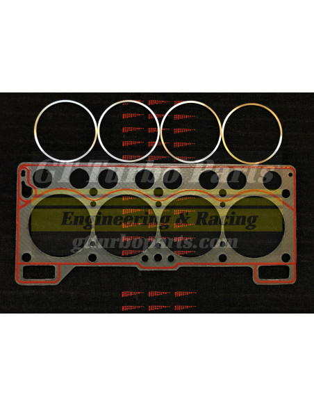 Joint de culasse de 1.9mm avec bagues séparées. Étanchéité critique.